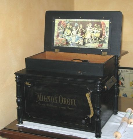 Scatola Musicale Mignon Orgel 1885 Germania