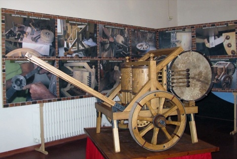 Tamburo Meccanico di Leonardo da Vinci